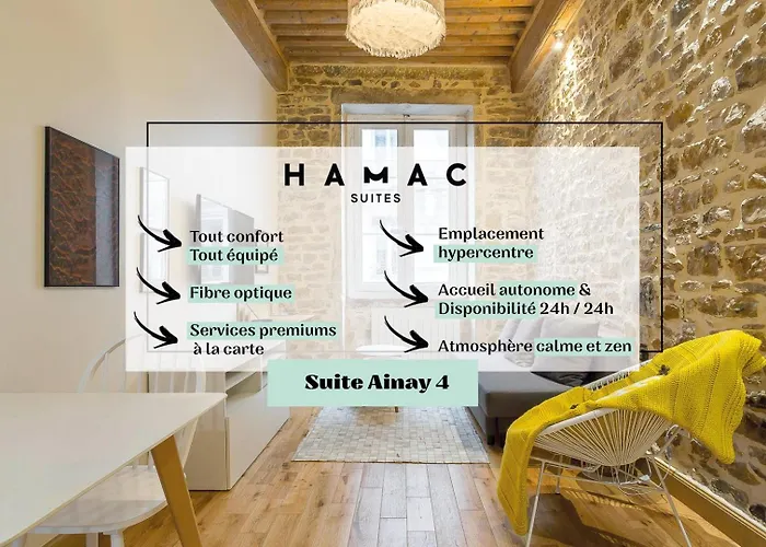 公寓 Hamac - Ainay 4 - Hyper Centre *